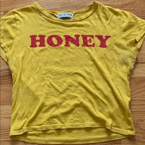 fashion nova honey tee!